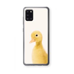 CaseCompany Duke: Samsung Galaxy A31 Transparant Hoesje