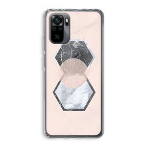 CaseCompany Creatieve toets: Xiaomi Redmi Note 10 Pro Transparant Hoesje