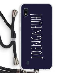 CaseCompany Joengneuh!: Samsung Galaxy A10 Transparant Hoesje met koord