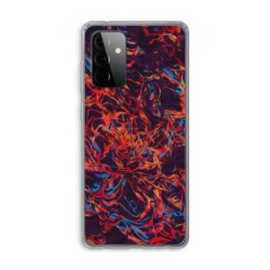 CaseCompany Lucifer: Samsung Galaxy A72 Transparant Hoesje