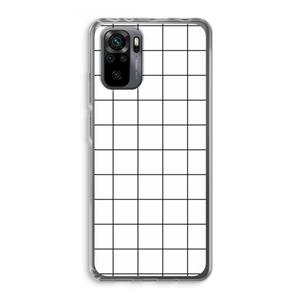 CaseCompany Rooster: Xiaomi Redmi Note 10 Pro Transparant Hoesje
