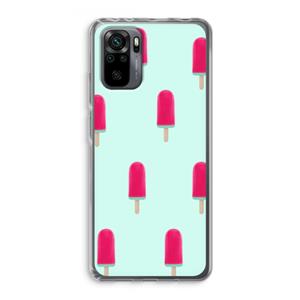 CaseCompany Waterijsje: Xiaomi Redmi Note 10 Pro Transparant Hoesje