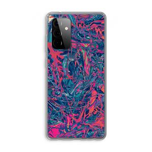 CaseCompany Sleeping Dreams: Samsung Galaxy A72 Transparant Hoesje