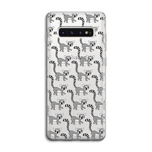 CaseCompany Makis: Samsung Galaxy S10 4G Transparant Hoesje