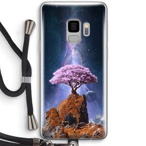 CaseCompany Ambition: Samsung Galaxy S9 Transparant Hoesje met koord