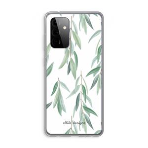 CaseCompany Branch up your life: Samsung Galaxy A72 Transparant Hoesje