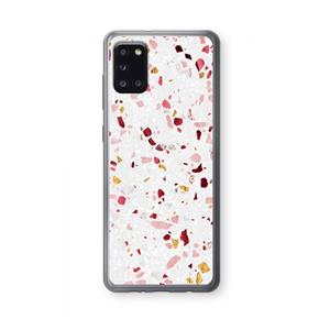 CaseCompany Terrazzo N°9: Samsung Galaxy A31 Transparant Hoesje