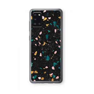 CaseCompany Terrazzo N°10: Samsung Galaxy A31 Transparant Hoesje