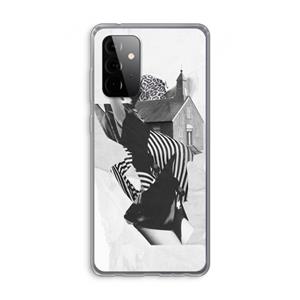 CaseCompany House: Samsung Galaxy A72 Transparant Hoesje