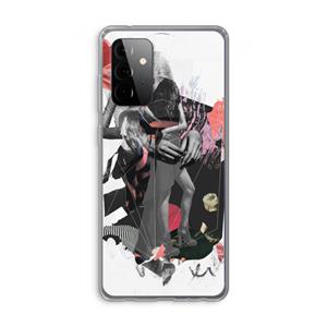CaseCompany Dissimulation du réel: Samsung Galaxy A72 Transparant Hoesje