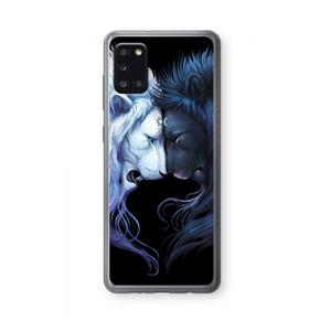 CaseCompany Brotherhood: Samsung Galaxy A31 Transparant Hoesje