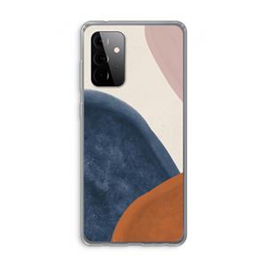 CaseCompany Geo #1: Samsung Galaxy A72 Transparant Hoesje