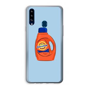 CaseCompany Ultra Sensitive: Samsung Galaxy A20s Transparant Hoesje