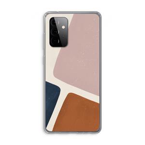 CaseCompany Geo #2: Samsung Galaxy A72 Transparant Hoesje