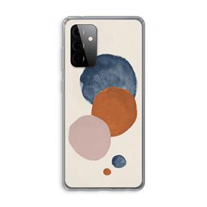CaseCompany Geo #4: Samsung Galaxy A72 Transparant Hoesje