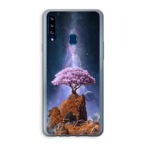 CaseCompany Ambition: Samsung Galaxy A20s Transparant Hoesje