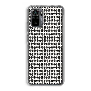 CaseCompany Crazy shapes: Xiaomi Redmi Note 10 Pro Transparant Hoesje