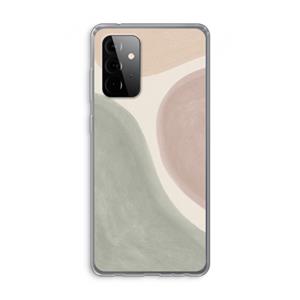 CaseCompany Geo #6: Samsung Galaxy A72 Transparant Hoesje