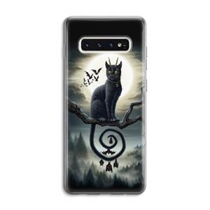 CaseCompany Moonlight Companions: Samsung Galaxy S10 4G Transparant Hoesje