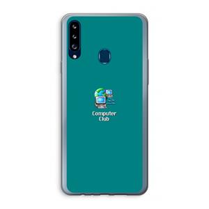 CaseCompany Win98: Samsung Galaxy A20s Transparant Hoesje
