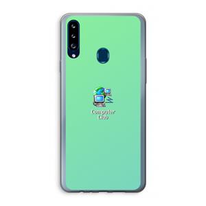 CaseCompany Win98: Samsung Galaxy A20s Transparant Hoesje