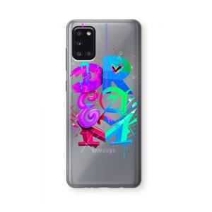 CaseCompany Dream: Samsung Galaxy A31 Transparant Hoesje