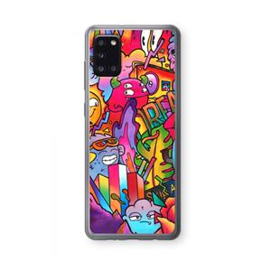CaseCompany Dreams: Samsung Galaxy A31 Transparant Hoesje