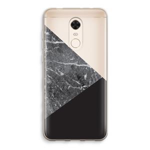 CaseCompany Combinatie marmer: Xiaomi Redmi 5 Transparant Hoesje