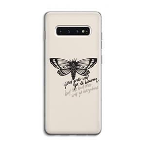 CaseCompany Good or bad: Samsung Galaxy S10 4G Transparant Hoesje