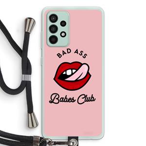 CaseCompany Badass Babes Club: Samsung Galaxy A52s 5G Transparant Hoesje met koord