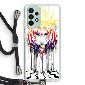 CaseCompany Fading: Samsung Galaxy A52s 5G Transparant Hoesje met koord