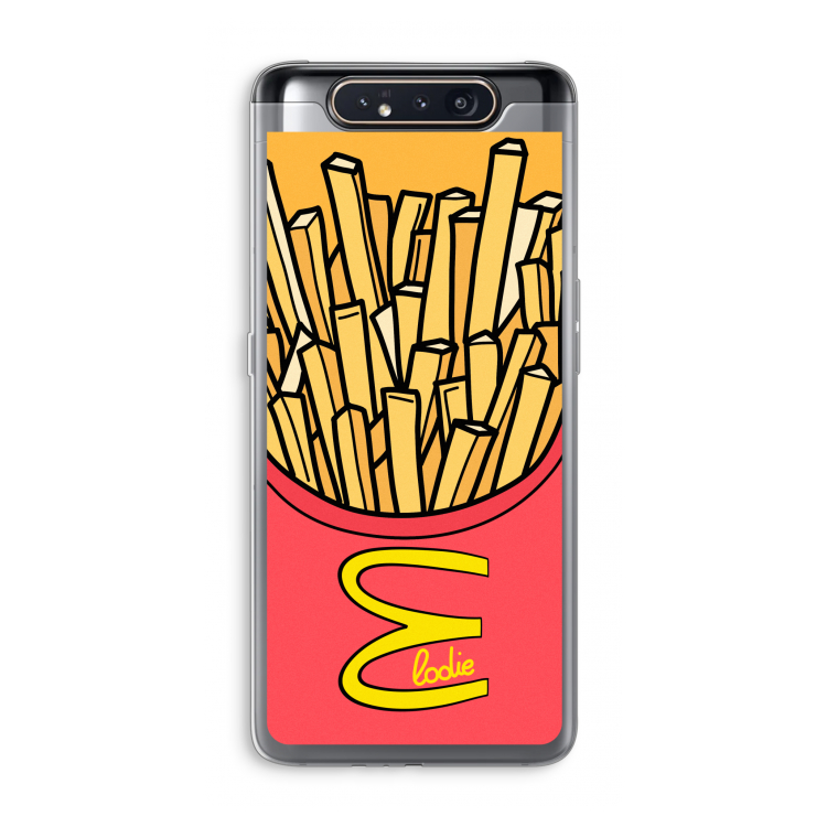 CaseCompany McElodie: Samsung Galaxy A80 Transparant Hoesje