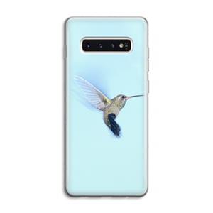 CaseCompany Kolibri: Samsung Galaxy S10 4G Transparant Hoesje