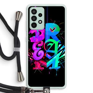 CaseCompany Dream: Samsung Galaxy A52s 5G Transparant Hoesje met koord