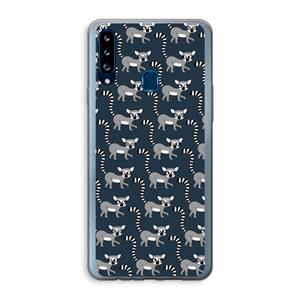 CaseCompany Makis: Samsung Galaxy A20s Transparant Hoesje