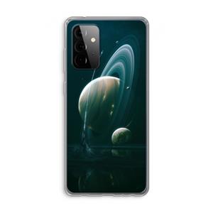 CaseCompany Mercurius: Samsung Galaxy A72 Transparant Hoesje