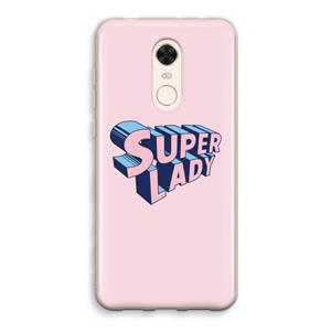 CaseCompany Superlady: Xiaomi Redmi 5 Transparant Hoesje