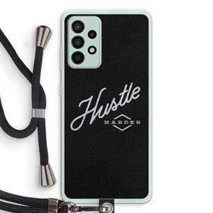 CaseCompany Hustle: Samsung Galaxy A52s 5G Transparant Hoesje met koord
