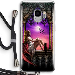 CaseCompany Kinderen van de nacht: Samsung Galaxy S9 Transparant Hoesje met koord