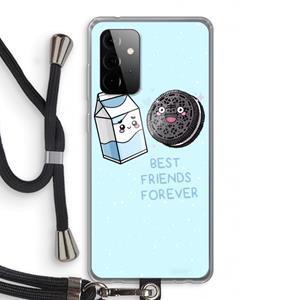 CaseCompany Best Friend Forever: Samsung Galaxy A72 5G Transparant Hoesje met koord