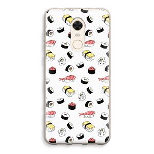 CaseCompany Sushi time: Xiaomi Redmi 5 Transparant Hoesje