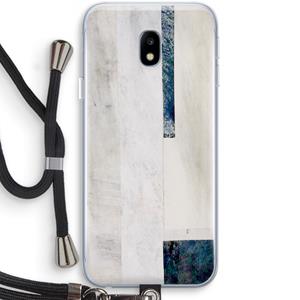 CaseCompany Meet you there: Samsung Galaxy J3 (2017) Transparant Hoesje met koord