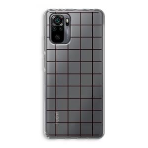 CaseCompany Rooster: Xiaomi Redmi Note 10 Pro Transparant Hoesje