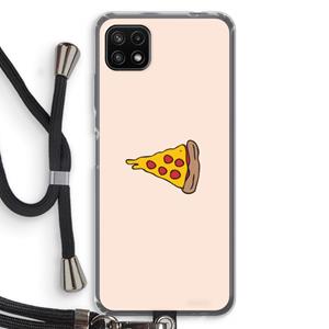 CaseCompany You Complete Me #1: Samsung Galaxy A22 5G Transparant Hoesje met koord