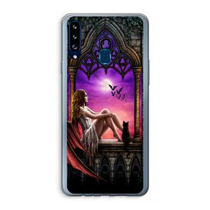 CaseCompany Kinderen van de nacht: Samsung Galaxy A20s Transparant Hoesje