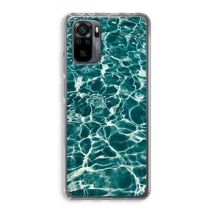CaseCompany Weerkaatsing water: Xiaomi Redmi Note 10 Pro Transparant Hoesje