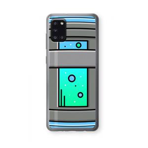 CaseCompany Chug Bottle: Samsung Galaxy A31 Transparant Hoesje