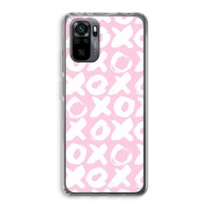 CaseCompany XOXO: Xiaomi Redmi Note 10 Pro Transparant Hoesje