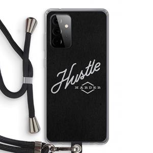 CaseCompany Hustle: Samsung Galaxy A72 5G Transparant Hoesje met koord