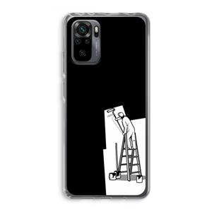 CaseCompany Musketon Painter: Xiaomi Redmi Note 10 Pro Transparant Hoesje
